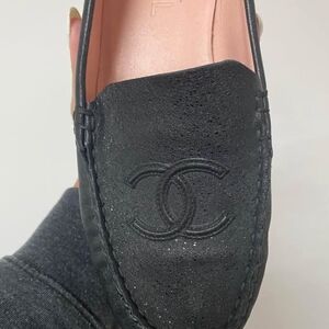 Chanel Black Loafers